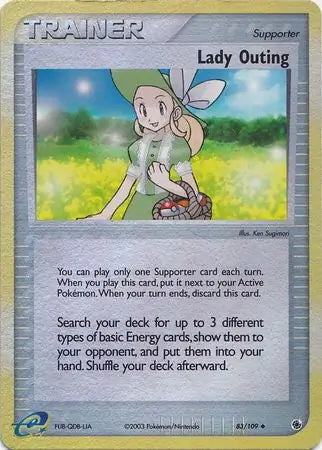 EX Ruby&Sapphire Lady Outing #83/109 reverse holo